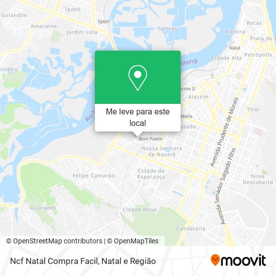 Ncf Natal Compra Facil mapa