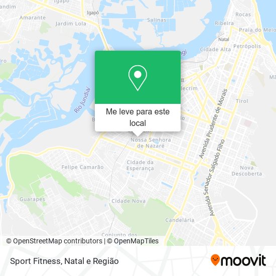 Sport Fitness mapa
