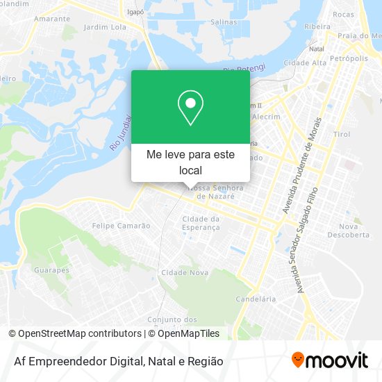 Af Empreendedor Digital mapa