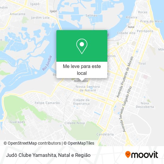 Judô Clube Yamashita mapa