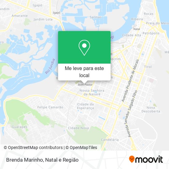 Brenda Marinho mapa