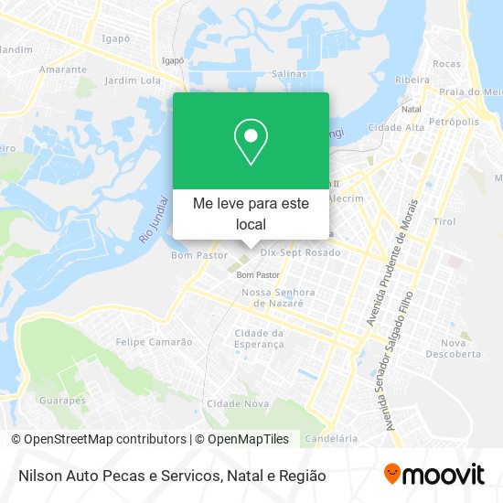 Nilson Auto Pecas e Servicos mapa