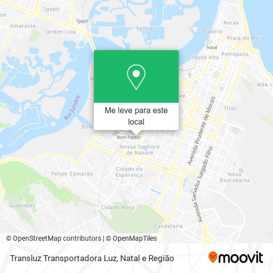 Transluz Transportadora Luz mapa