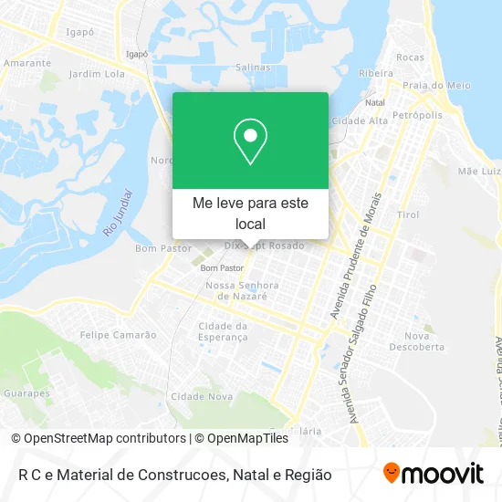 R C e Material de Construcoes mapa