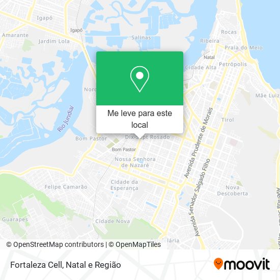 Fortaleza Cell mapa