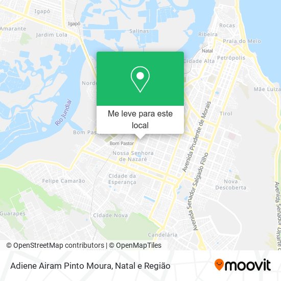 Adiene Airam Pinto Moura mapa