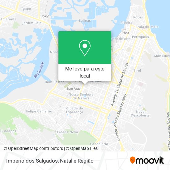 Imperio dos Salgados mapa