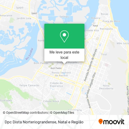 Dpc Dista Norteriograndense mapa