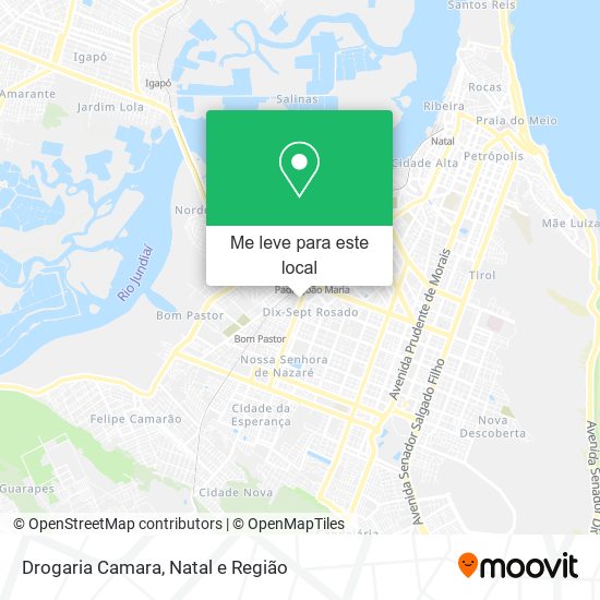 Drogaria Camara mapa