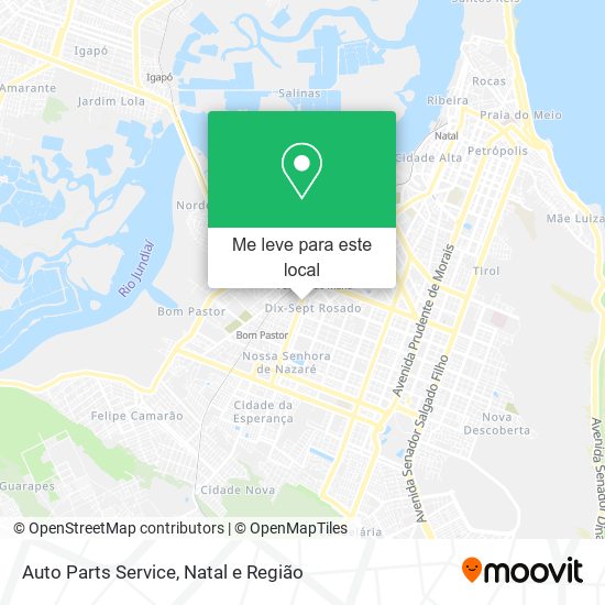 Auto Parts Service mapa