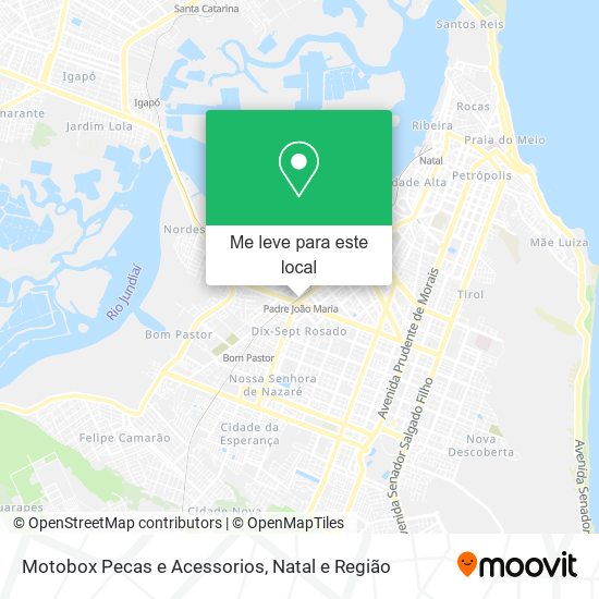 Motobox Pecas e Acessorios mapa