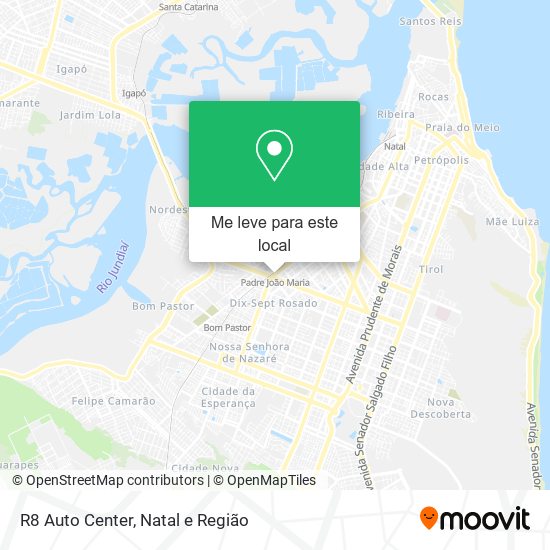 R8 Auto Center mapa