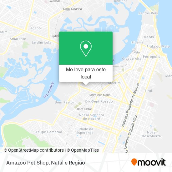 Amazoo Pet Shop mapa
