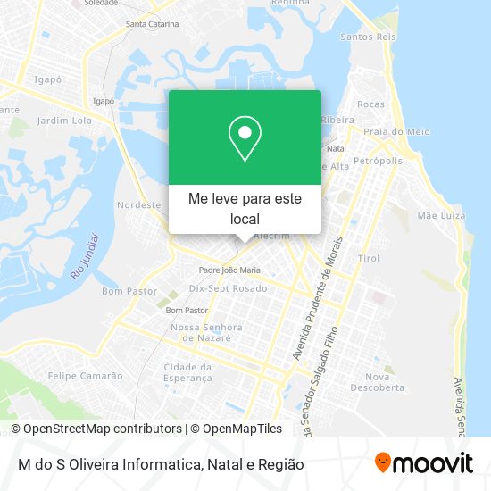 M do S Oliveira Informatica mapa