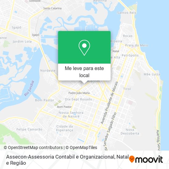 Assecon-Assessoria Contabil e Organizacional mapa