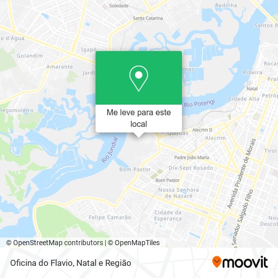 Oficina do Flavio mapa