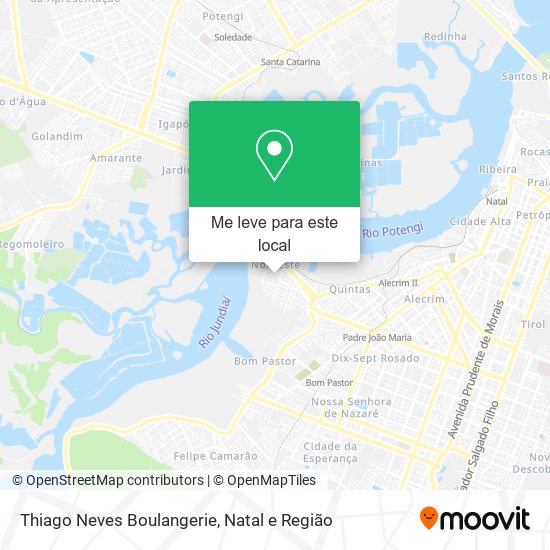 Thiago Neves Boulangerie mapa