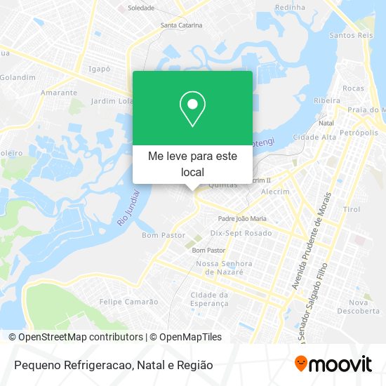 Pequeno Refrigeracao mapa