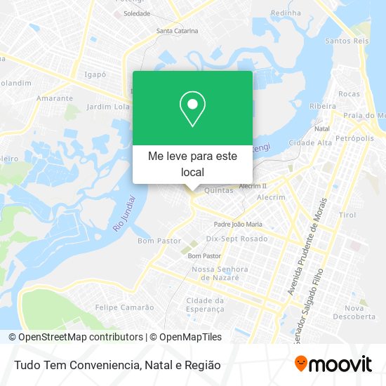 Tudo Tem Conveniencia mapa