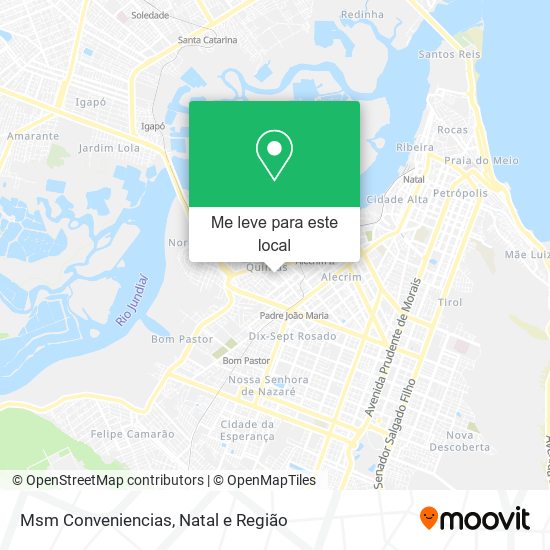 Msm Conveniencias mapa
