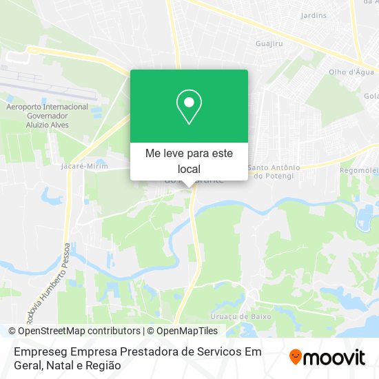 Empreseg Empresa Prestadora de Servicos Em Geral mapa