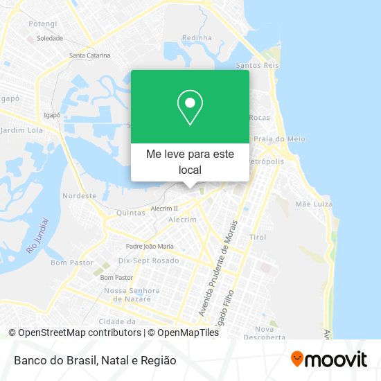 Banco do Brasil mapa