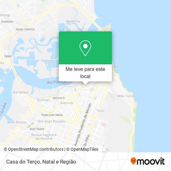 Casa do Terço mapa