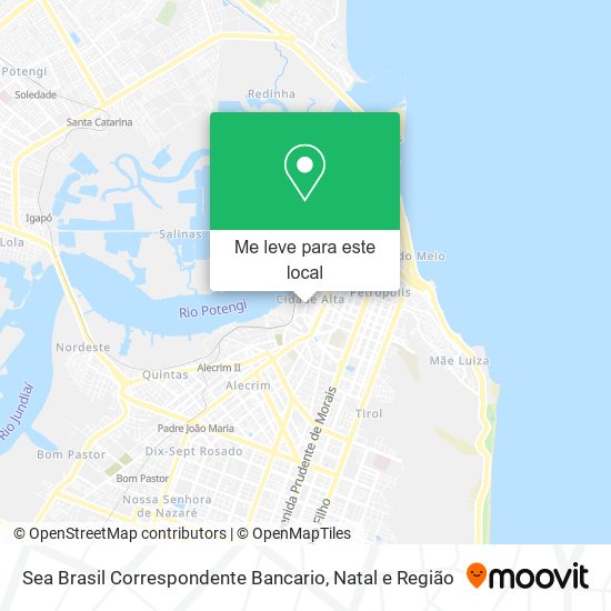 Sea Brasil Correspondente Bancario mapa