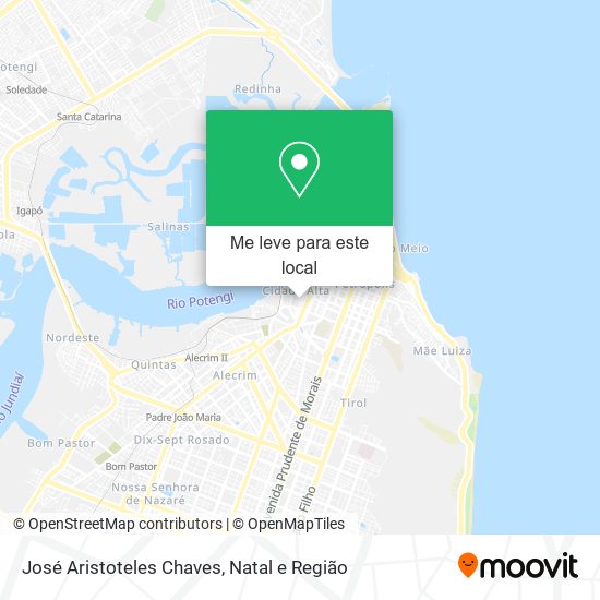 José Aristoteles Chaves mapa