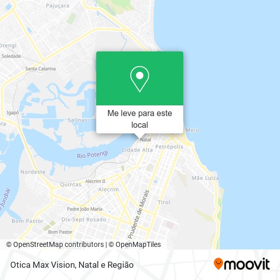Otica Max Vision mapa