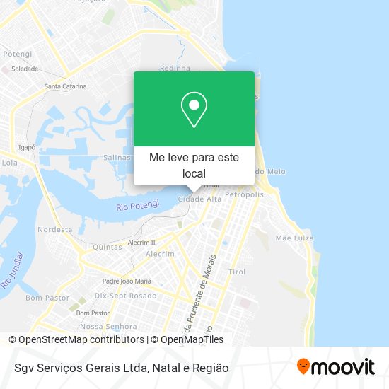 Sgv Serviços Gerais Ltda mapa