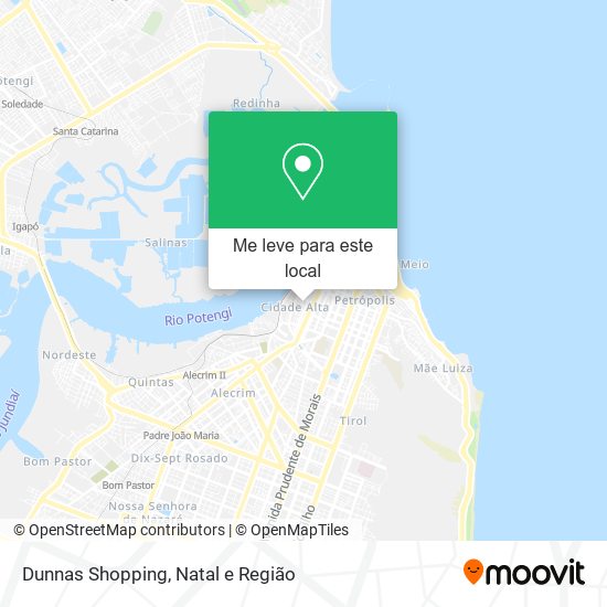 Dunnas Shopping mapa