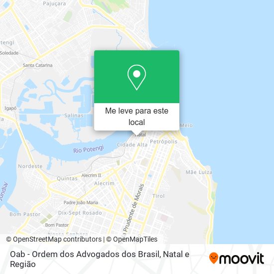 Oab - Ordem dos Advogados dos Brasil mapa