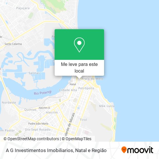 A G Investimentos Imobiliarios mapa