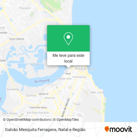 Galvão Mesquita Ferragens mapa