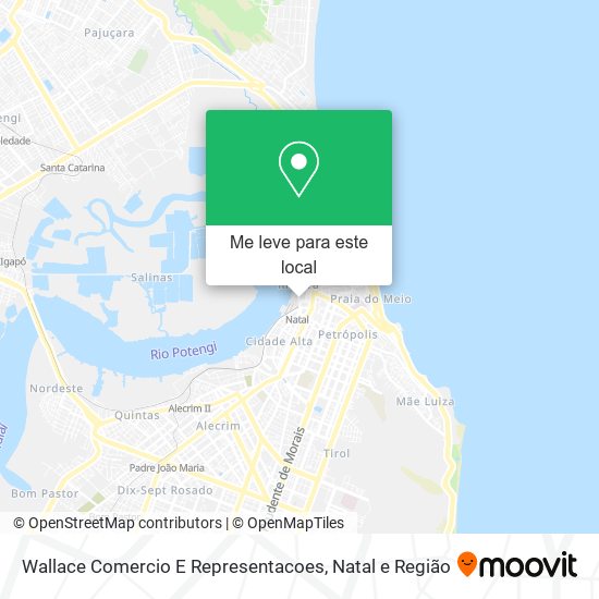 Wallace Comercio E Representacoes mapa