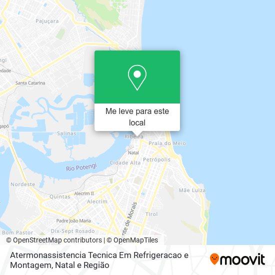 Atermonassistencia Tecnica Em Refrigeracao e Montagem mapa