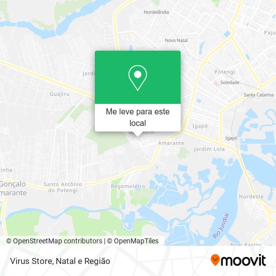 Virus Store mapa