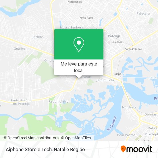 Aiphone Store e Tech mapa