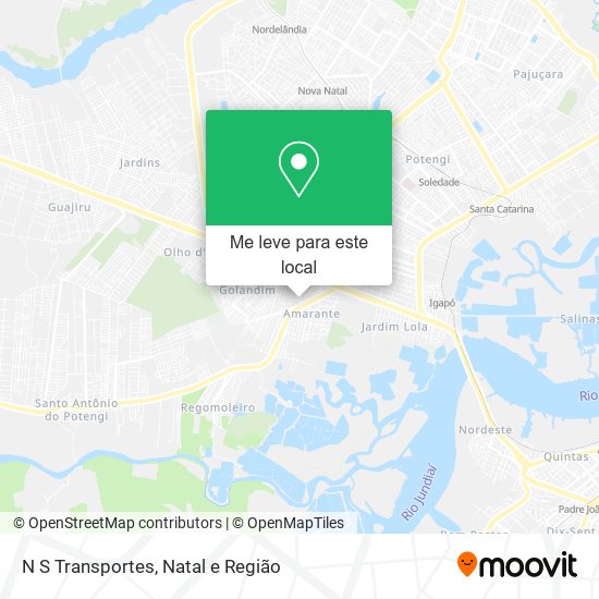 N S Transportes mapa