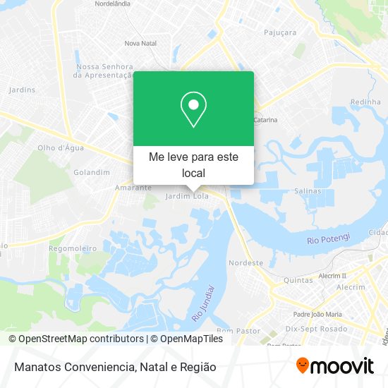 Manatos Conveniencia mapa
