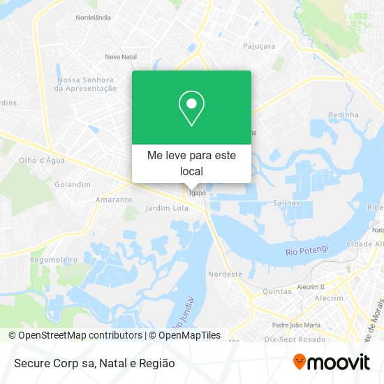 Secure Corp sa mapa