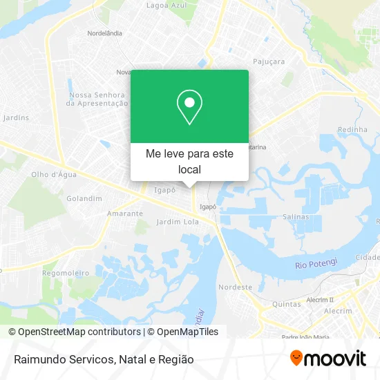 Raimundo Servicos mapa