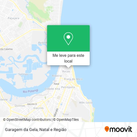 Garagem da Gela mapa