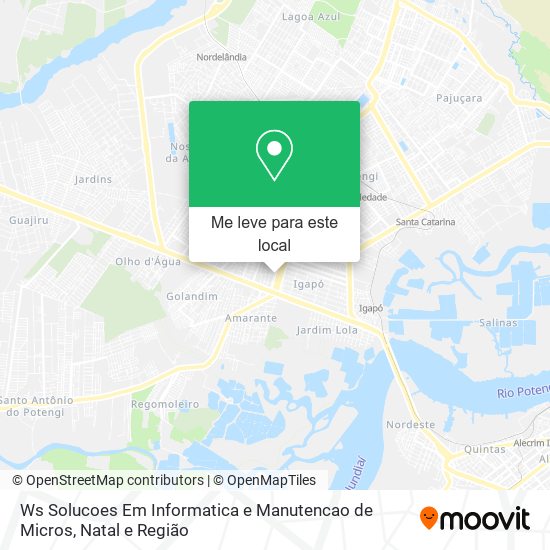 Ws Solucoes Em Informatica e Manutencao de Micros mapa