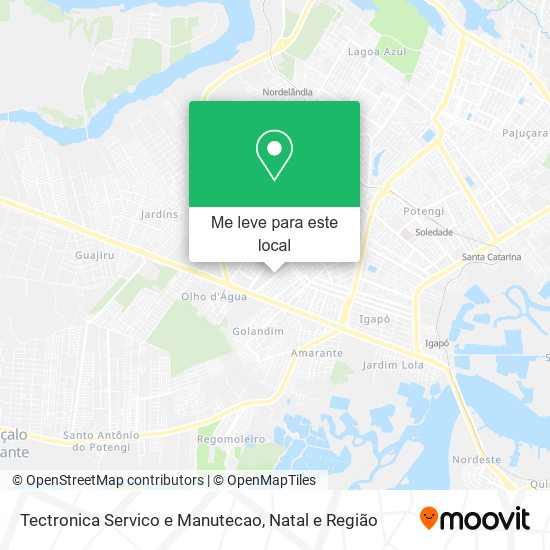 Tectronica Servico e Manutecao mapa