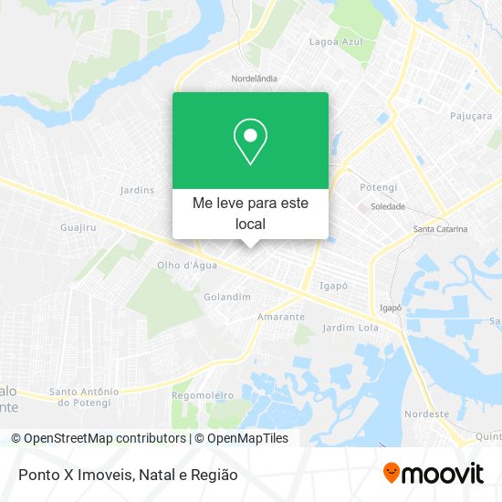 Ponto X Imoveis mapa