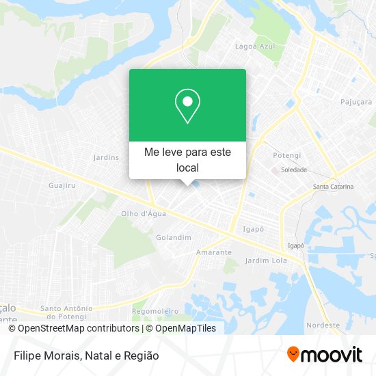 Filipe Morais mapa