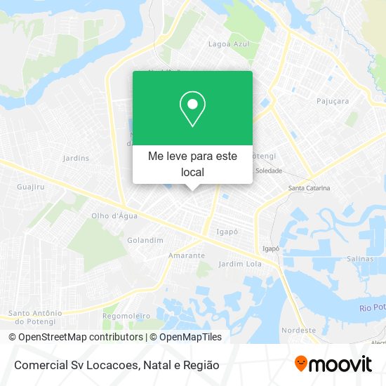Comercial Sv Locacoes mapa