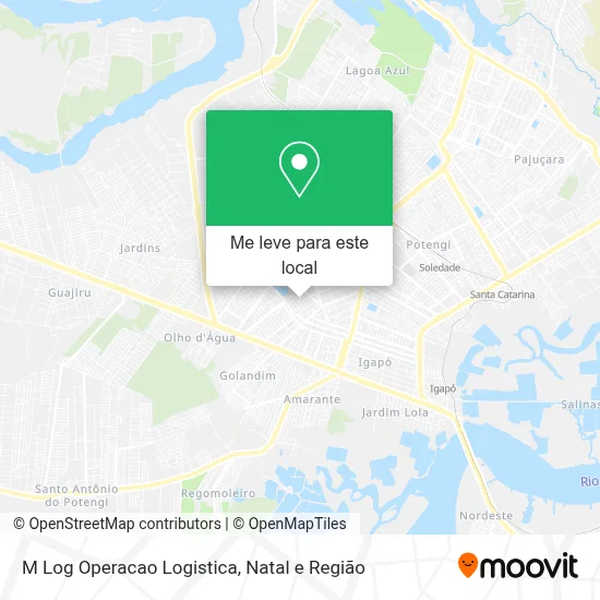 M Log Operacao Logistica mapa